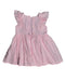 A Pink Sleeveless Dresses from Sprout in size 2T for girl. (Back View)