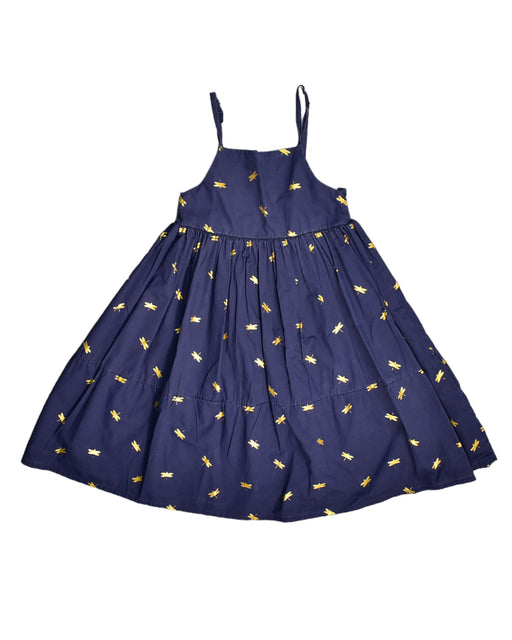 A Blue Sleeveless Dresses from Elly in size 2T for girl. (Front View)