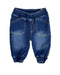 A Blue Casual Pants from Joules in size 0-3M for boy. (Front View)