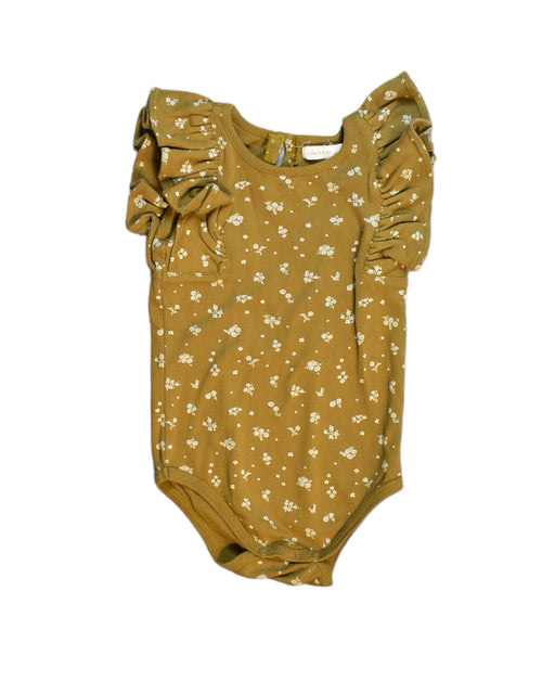 A Yellow Bodysuits from Jamie Kay in size 2T for girl. (Front View)