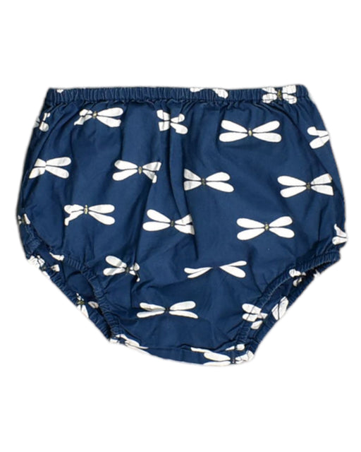 A Blue Bloomers from Jacadi in size 6-12M for girl. (Front View)