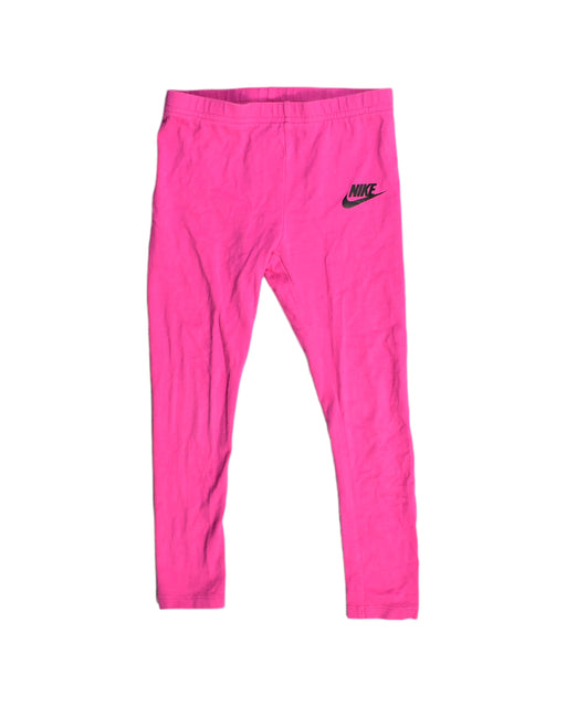 A Pink Leggings from Nike in size 6T for girl. (Front View)