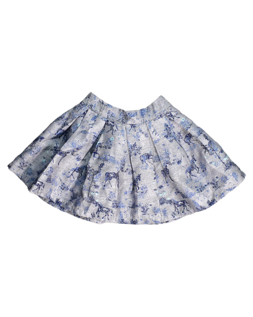 A Grey Short Skirts from Monsoon in size 4T for girl. (Front View)