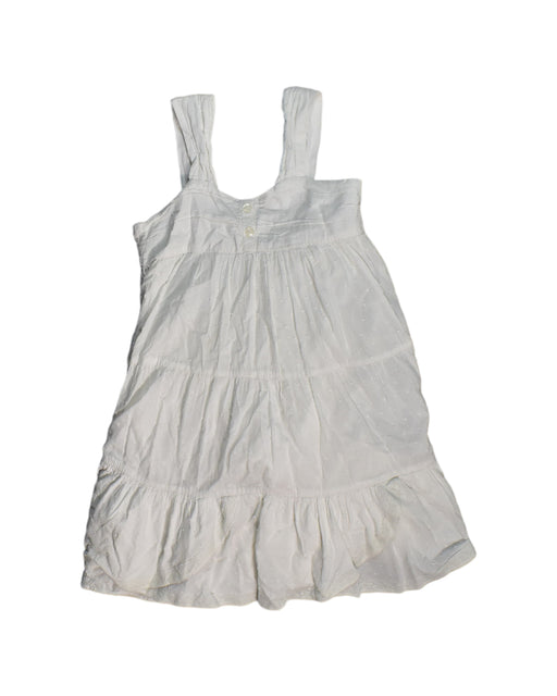 A White Sleeveless Dresses from Origami in size 5T for girl. (Front View)