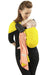 A Yellow Baby Carriers from Je Porte Mon Bebe in size Newborn for neutral. (Back View)