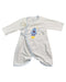 A White Onesies from Mides in size 3-6M for boy. (Front View)