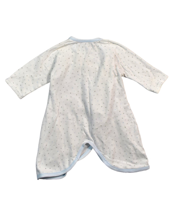 A White Onesies from Mides in size 3-6M for boy. (Back View)
