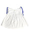A White Sleeveless Dresses from Ralph Lauren in size 3-6M for girl. (Back View)