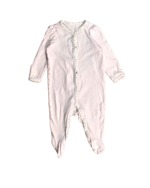 A Pink Onesies from Ralph Lauren in size 3-6M for girl. (Front View)