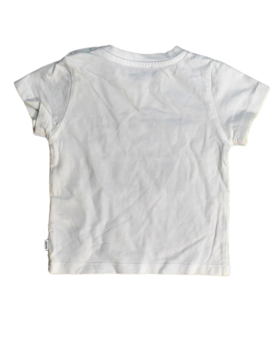 A White T Shirts from Hugo Boss in size 3-6M for boy. (Back View)