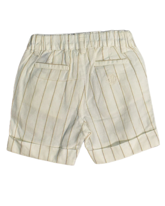 A White Shorts from Roberto Cavalli in size 3T for boy. (Back View)