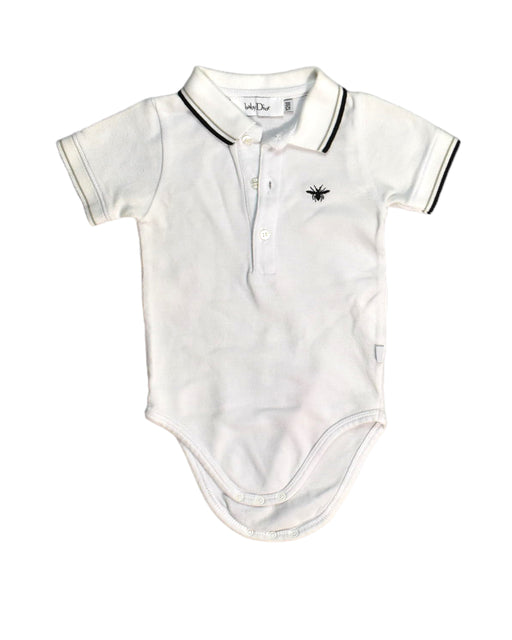 A White Bodysuits from Dior in size 6-12M for boy. (Front View)