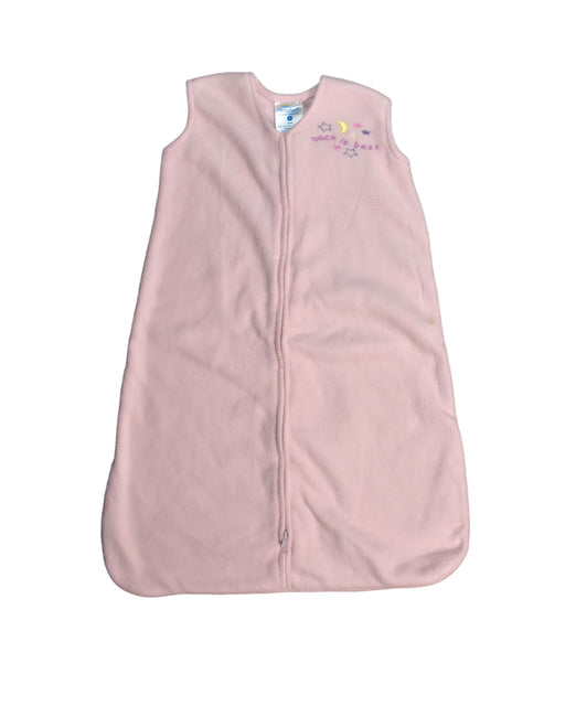 A Pink Sleepsacs from HALO in size 3-6M for girl. (Front View)