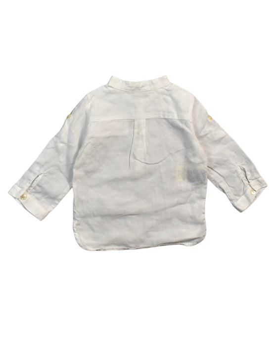 A White Long Sleeve Tops from Fendi in size 3-6M for boy. (Back View)