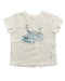 A White Short Sleeve Tops from Hugo Boss in size 3-6M for girl. (Front View)