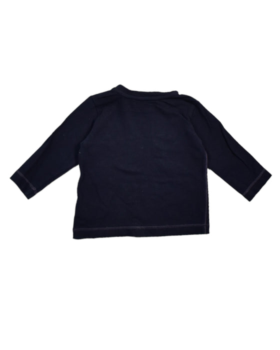 A Blue Long Sleeve Tops from Dolce & Gabbana in size 3-6M for boy. (Back View)