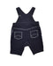 A Blue Overall Shorts from Armani in size 0-3M for boy. (Back View)