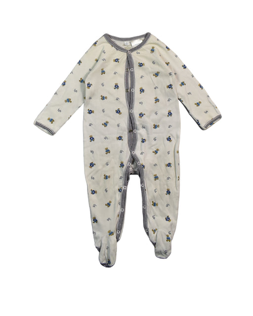 A White Onesies from Ralph Lauren in size 6-12M for boy. (Front View)