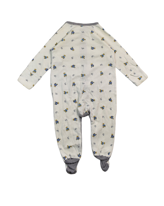 A White Onesies from Ralph Lauren in size 6-12M for boy. (Back View)
