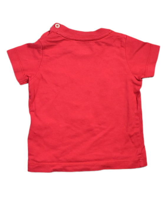 A Red Short Sleeve Tops from Moncler in size 6-12M for neutral. (Back View)
