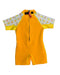 A Yellow Swimsuits from Cheekaaboo in size 4T for girl. (Back View)