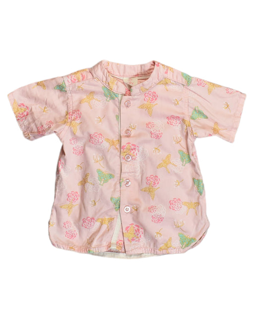 A Pink Shirts from Elly in size 6-12M for girl. (Front View)