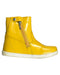 A Yellow Boots & Booties from Bobux in size 3T for girl. (Front View)