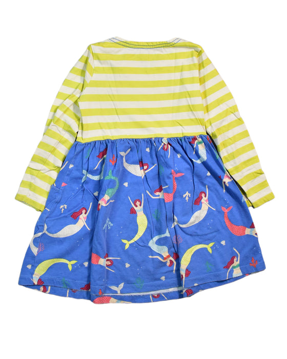 A Yellow Long Sleeve Dresses from Boden in size 5T for girl. (Back View)