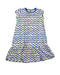 A White Sleeveless Dresses from Tea in size 8Y for girl. (Front View)