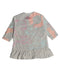 A Grey Long Sleeve Dresses from Kenzo in size 6-12M for girl. (Back View)