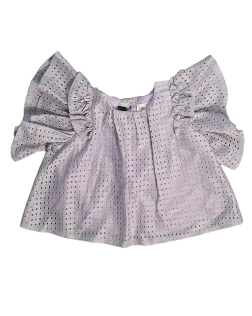 A Purple Short Sleeve Tops from Love Bonito in size 5T for girl. (Front View)