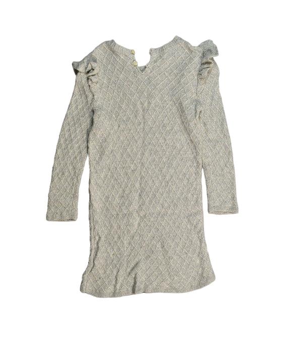 A Grey Long Sleeve Dresses from Polo Ralph Lauren in size 2T for girl. (Back View)