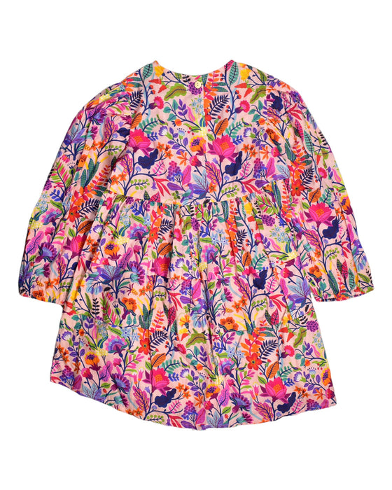 A Pink Long Sleeve Dresses from Alex & Ant in size 8Y for girl. (Back View)