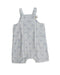A Grey Overall Shorts from Bout'Chou in size 12-18M for boy. (Back View)