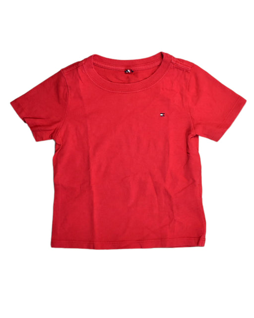 A Red T Shirts from Tommy Hilfiger in size 2T for boy. (Front View)