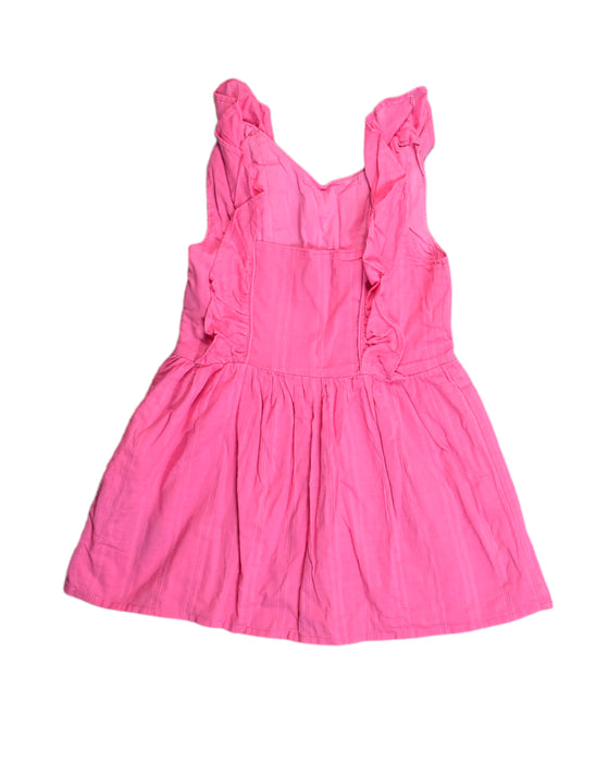 A Pink Sleeveless Dresses from Nautica in size 3T for girl. (Back View)