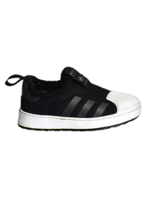 A Black Sneakers from Adidas in size 18-24M for boy. (Front View)