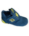 A Blue Sneakers from New Balance in size 6-12M for girl. (Front View)