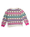 A White Knit Sweaters from Boden in size 5T for girl. (Back View)