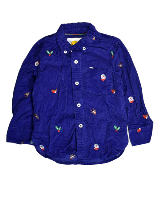 A Purple Shirts from Boden in size 4T for boy. (Front View)