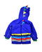 A Blue Snowsuits from Boden in size 4T for boy. (Back View)