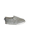 A Grey Slip Ons from Vans in size 3T for boy. (Front View)