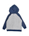 A Blue Hoodie from Seed in size 3T for boy. (Back View)
