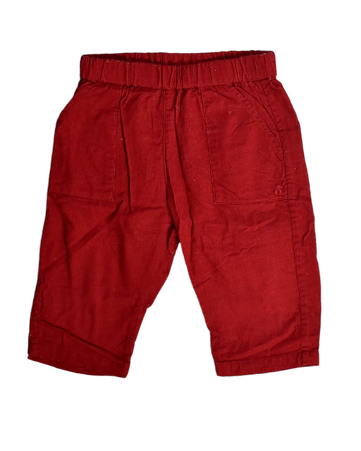 A Red Casual Pants from Bonpoint in size 3-6M for boy. (Front View)