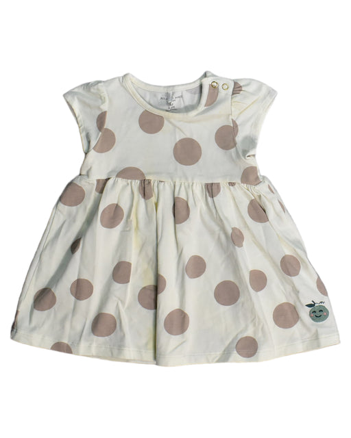 A White Short Sleeve Dresses from Boden in size 3-6M for girl. (Front View)