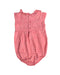 A Pink Bodysuits from Chateau de Sable in size 3-6M for girl. (Back View)