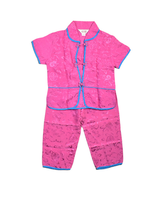A Pink Pants Sets from Retykle in size 4T for girl. (Front View)