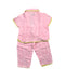 A Pink Pants Sets from Retykle in size 4T for girl. (Back View)