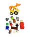 A Multicolour Lego & Building Blocks from Retykle in size O/S for neutral. (Front View)
