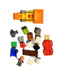 A Multicolour Lego & Building Blocks from Retykle in size O/S for neutral. (Back View)